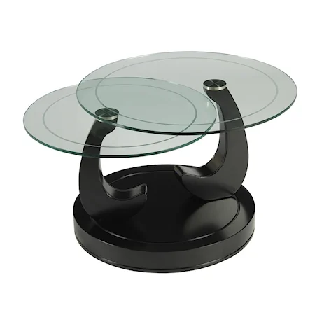 Contemporary Swivel Cocktail Table